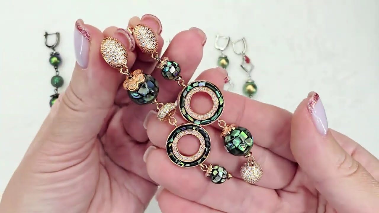 Green Heart Statement Earrings Collection | Bold Symbols and Movement (Part 2)