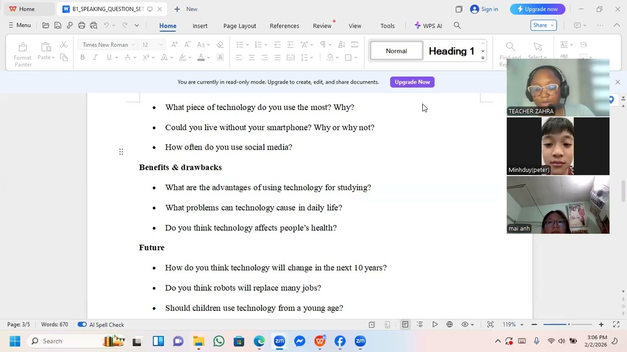 KIMENGLISH - MS ZAHRA - PETER + LINDA (WEEK 65)(2)