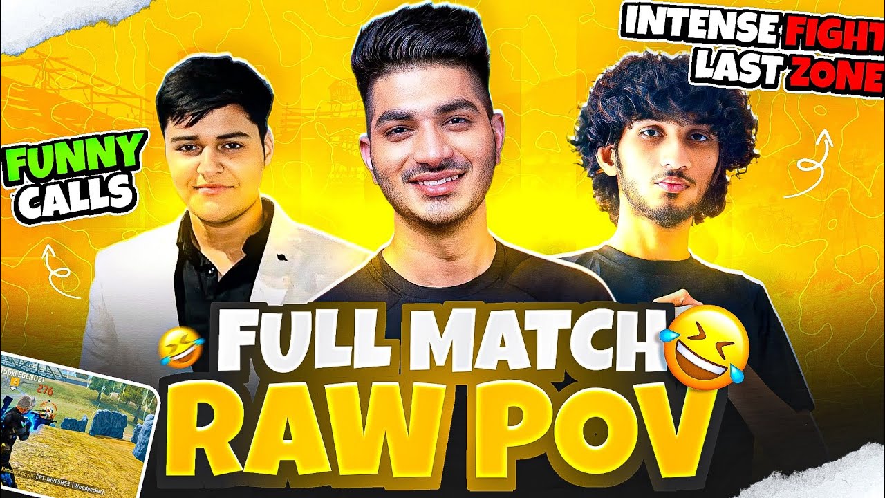 Funniest Team Calls + Intense last zone fight | RAW TOURNAMENT POV | FT. TNM YASH