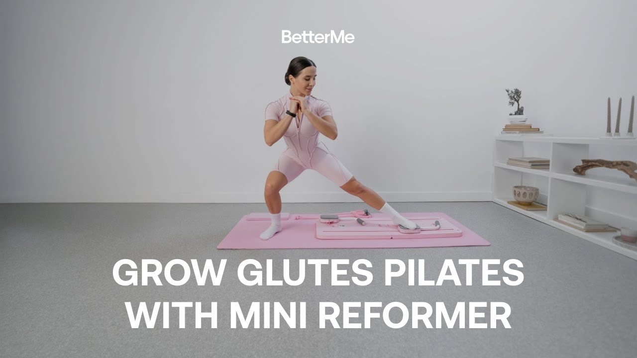 5 Minute Mini Reformer Pilates | Grow Glutes Workout with BetterMe