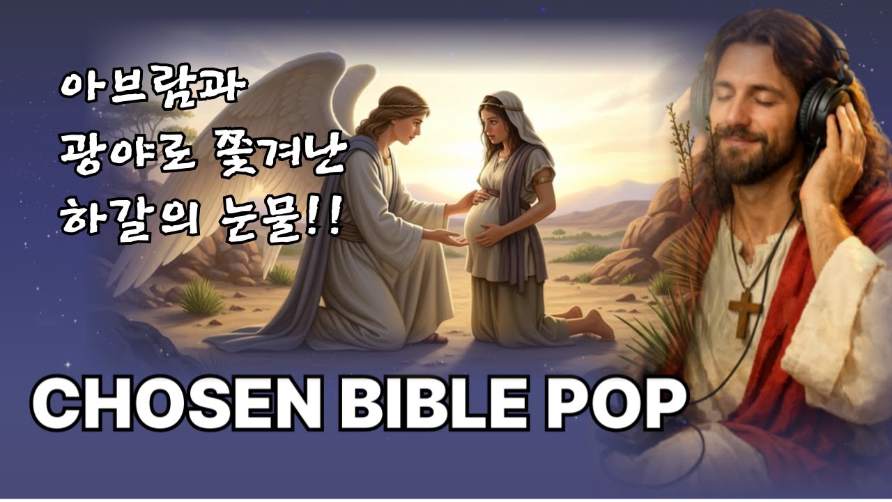아브람과 광야로 쫓겨난 하갈의 눈물ㅣCHOSEN BIBLE POPㅣ성경말씀ㅣ묵상 ㅣPLAYLIST ㅣ