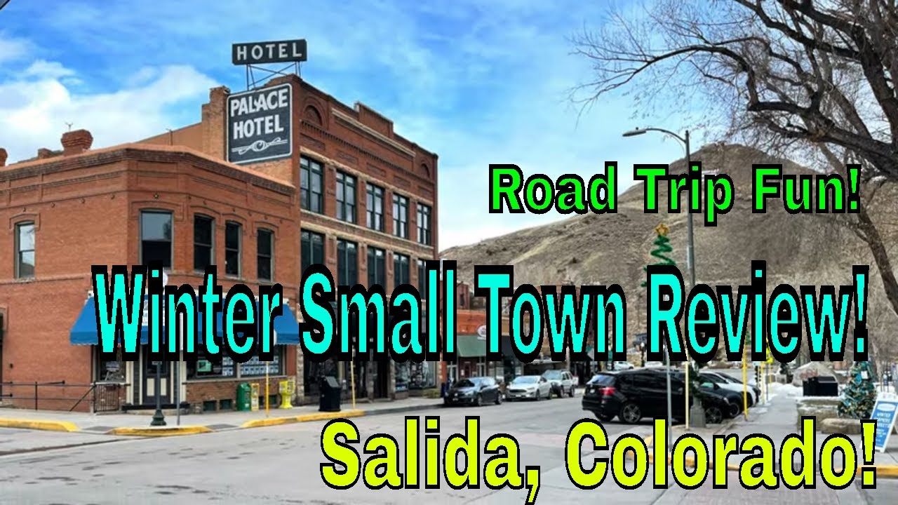Winter Visit to Salida, Colorado 🥶 Small Town of America. Best American Towns #denver #roadtrip #fun