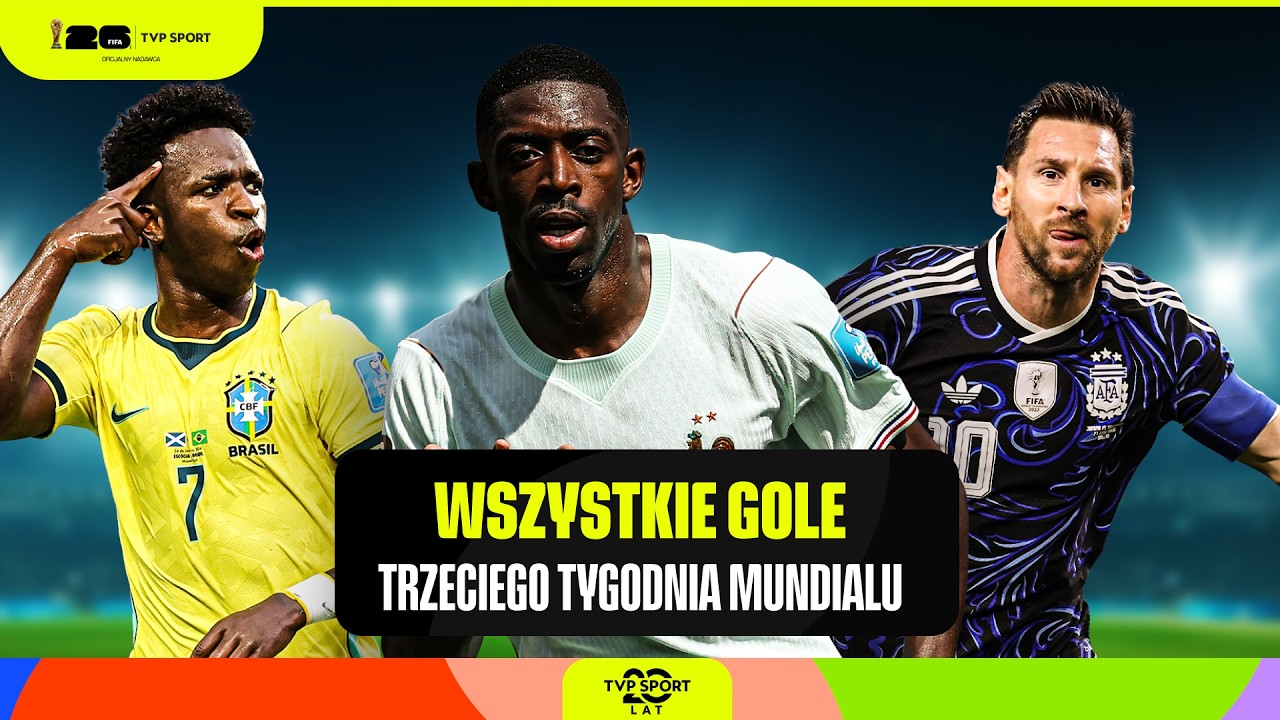 SKR&Oacute;T: WSZYSTKIE GOLE TRZECIEGO TYGODNIA MUNDIALU!