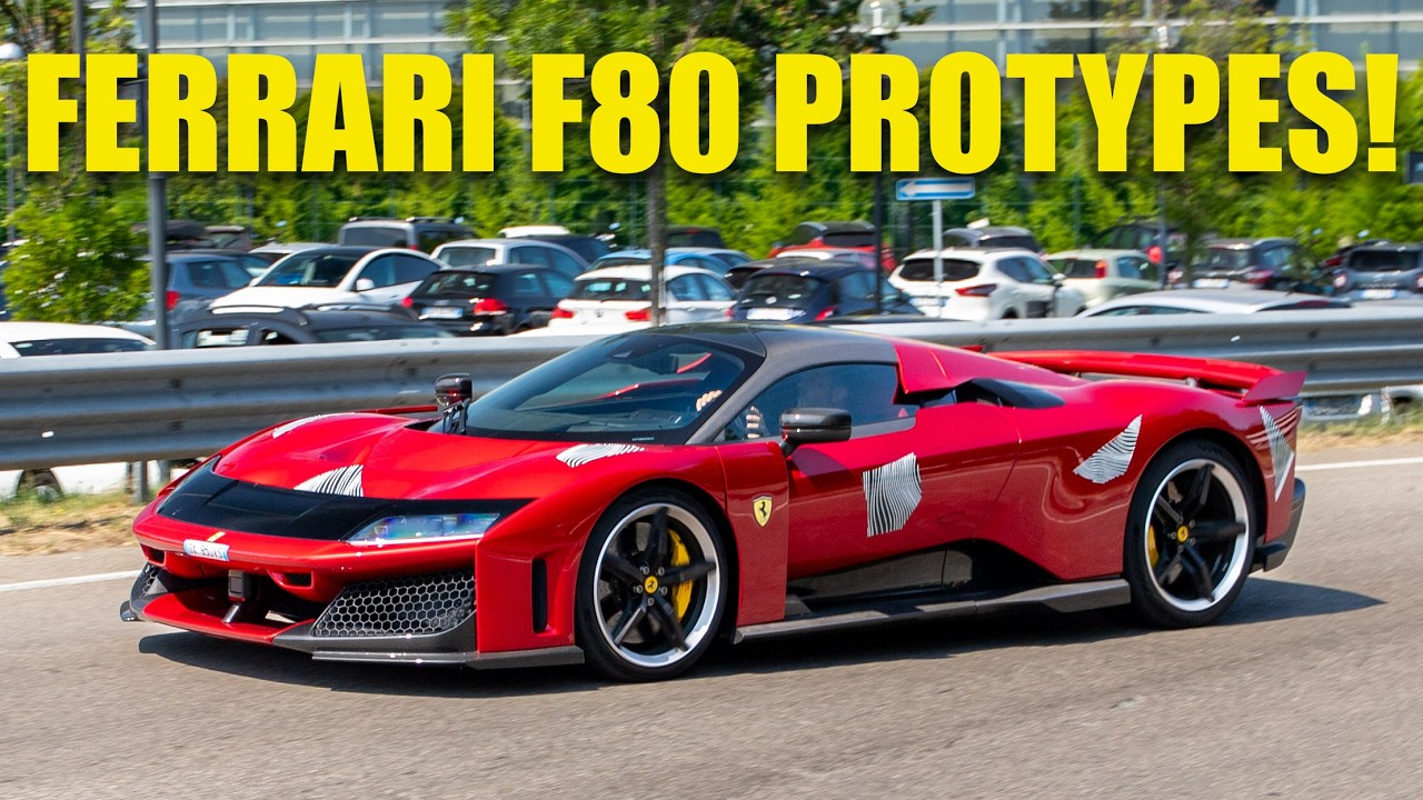 Ferrari F80 HYPERCAR PROTOTYPES in Maranello! THIS IS WHAT THEY DONT WANT YOU TO SEE