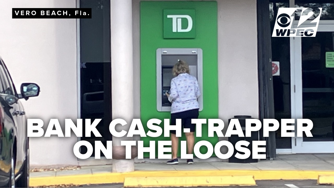 Vero Beach Police seeking two men in bank cash-trap case