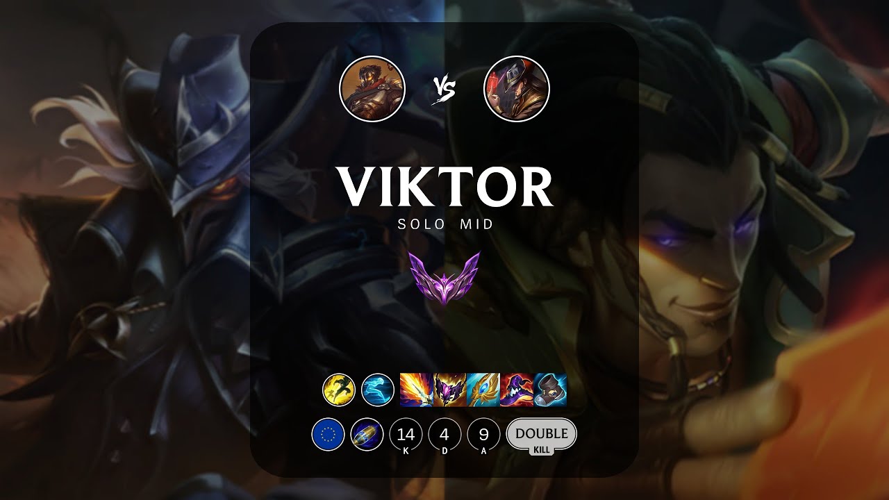 Viktor Mid vs Twisted Fate - EUW Master Patch 14.6