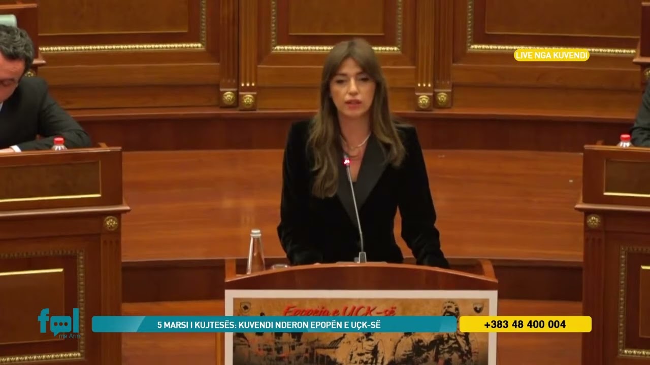 Kryetarja Haxhiu: Epopeja e UÇK-së ndryshoi rrjedhën e historisë së Kosovës