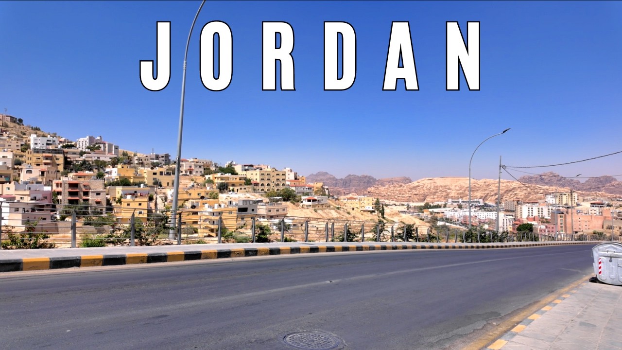 【Jordan Walk】Petra to Wadi Musa Town Center | Exploring the Heart of Wadi Musa | 2024