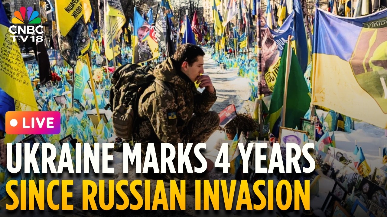 Kyiv&rsquo;s Bucha LIVE Cam | Ukraine Marks 4 Years of War | Russia-Ukraine War | N18G