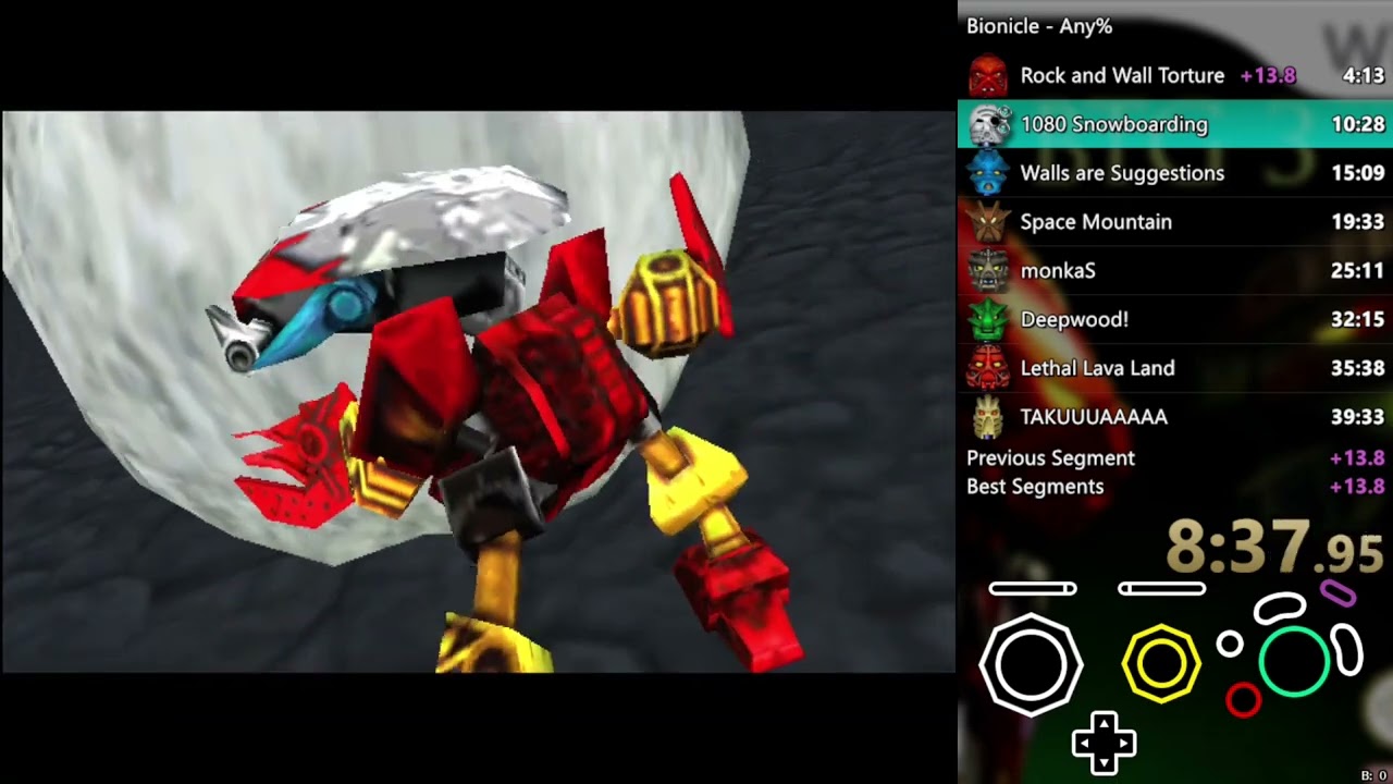 Bionicle: The Game - Any% Speedrun in 37:31