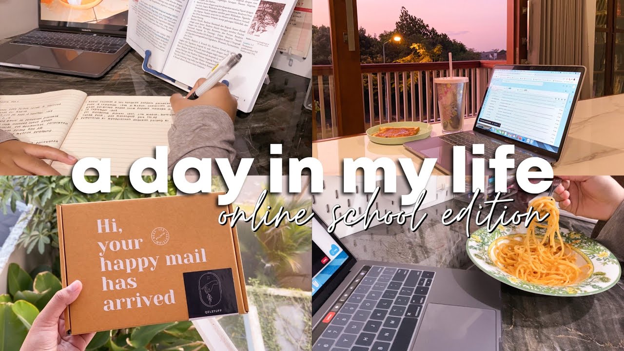 A Day in My Life : Online School Edition | pack my orders! 🇮🇩