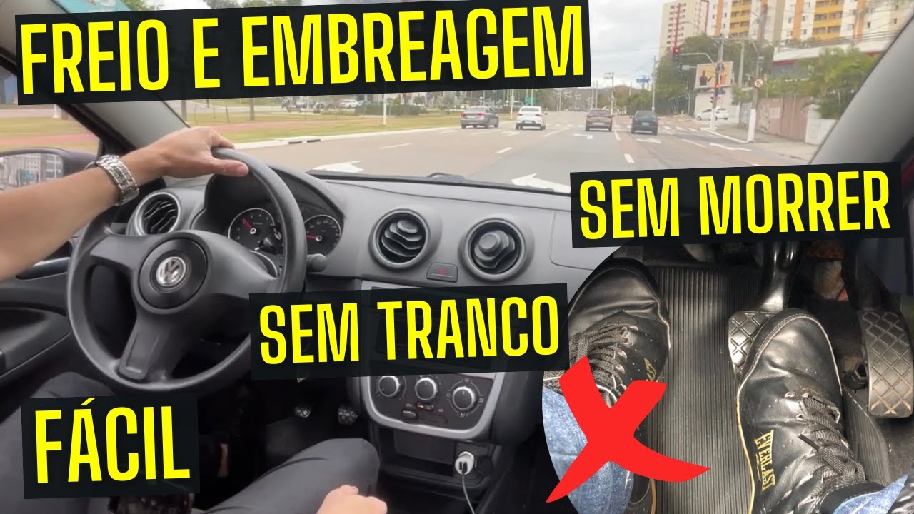 COMO FREAR DA FORMA CORRETA PARA PARAR OU REDUZIR - MACETE E PASSO A PASSO