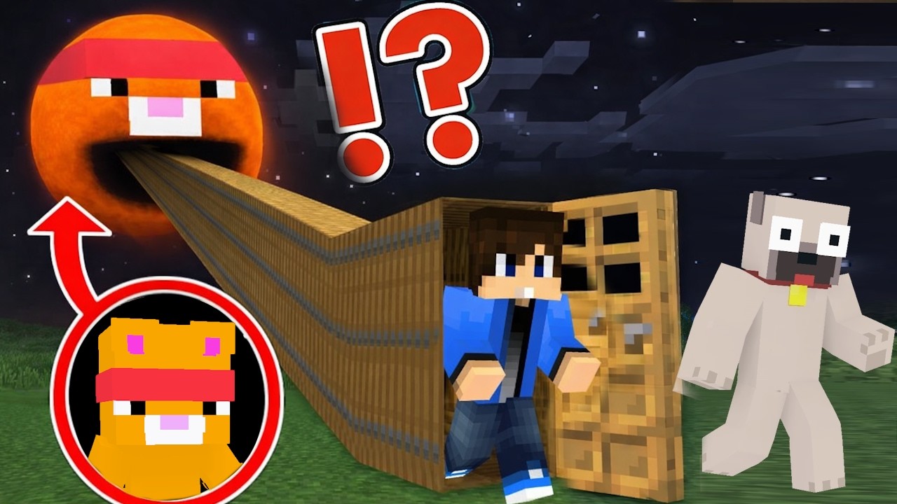 LEGHOSSZABB AJT&Oacute; A HUSI HOLDRA A MINECRAFTBAN!
