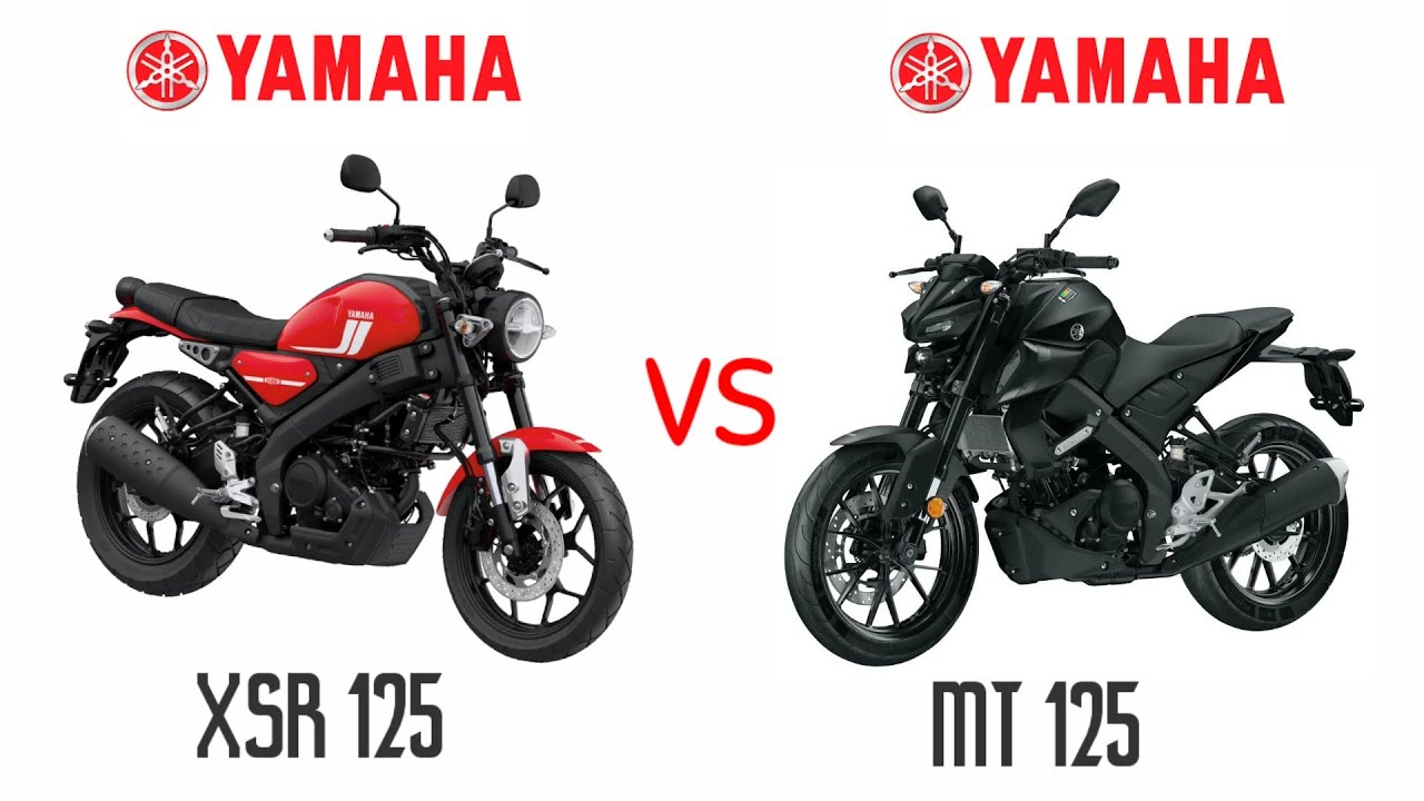 Yamaha XSR 125 2021 VS MT 125 _Detailed Comparison_Mileage_Top Speed_Price_BIKE INFORMER