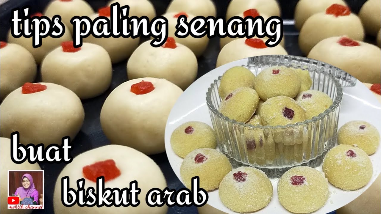 CARA BUAT BISKUT ARAB #moktihchannel