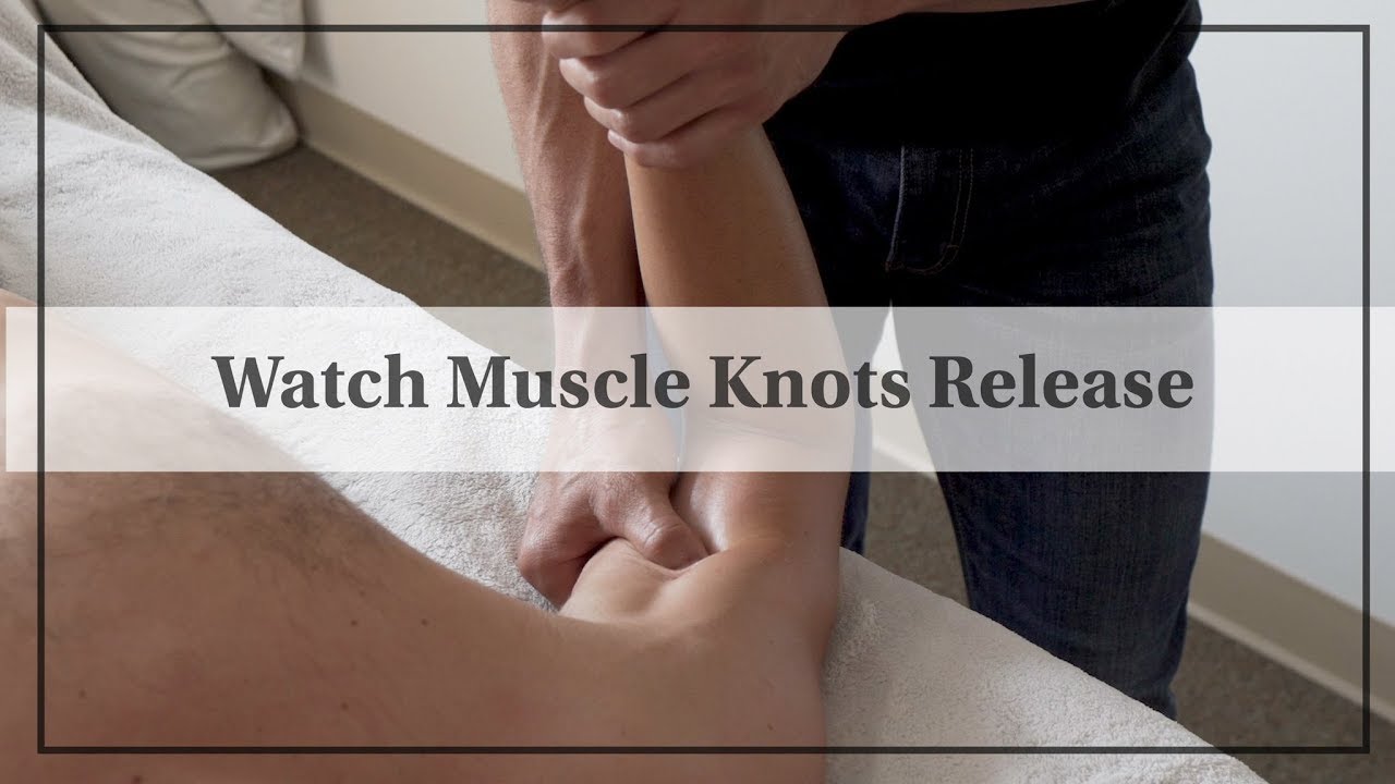 Watch Muscle Knots Being Released | Deep Tissue Massage