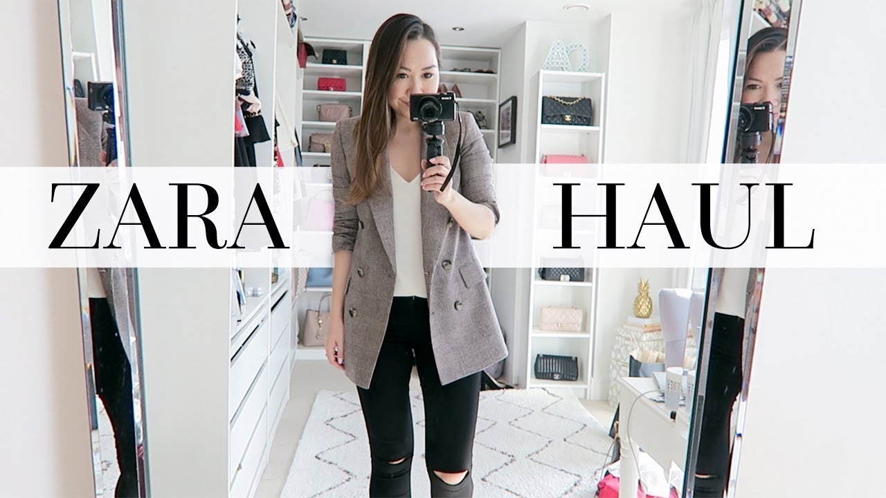 ZARA TRANSITIONAL HAUL & NEW BAG UNBOXING!