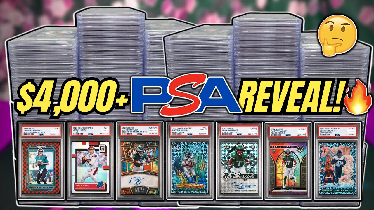 *PSA REVEAL!👀 I GRADED 41 CARDS FOR $800💰 - WAS IT WORTH IT?!🤔