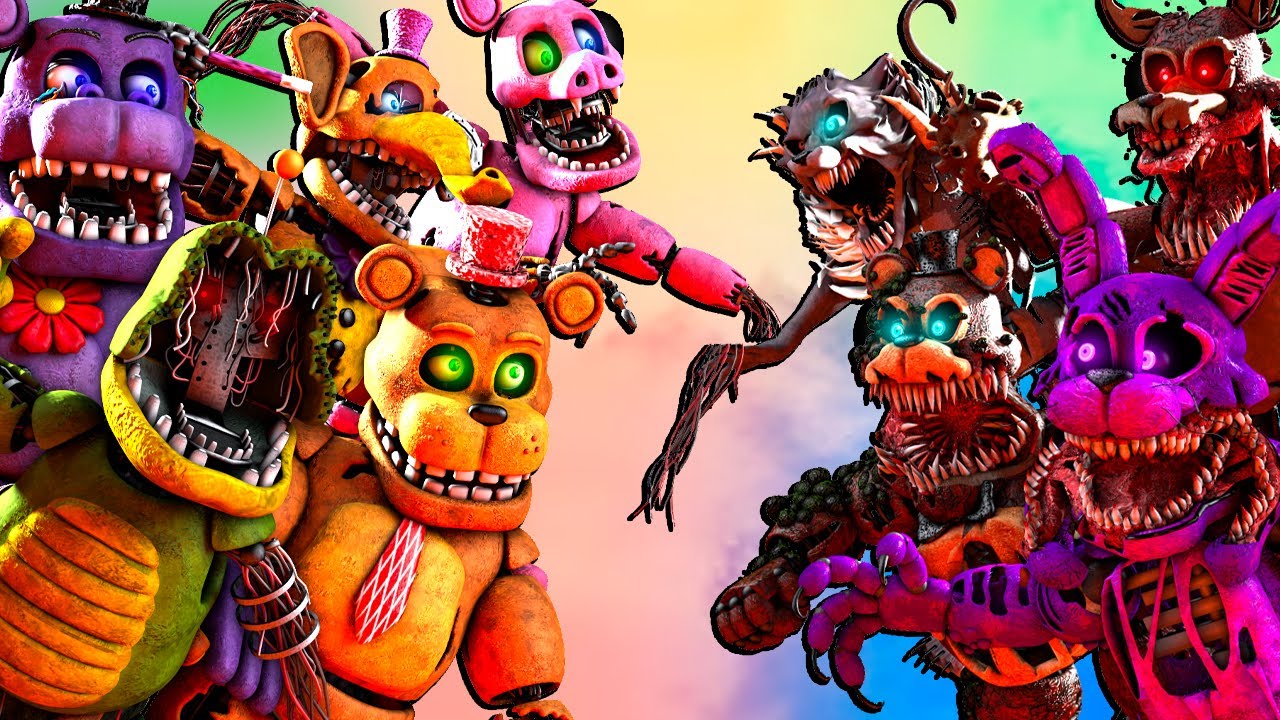 [SFM FNaF] Withered Melodies vs Twisted