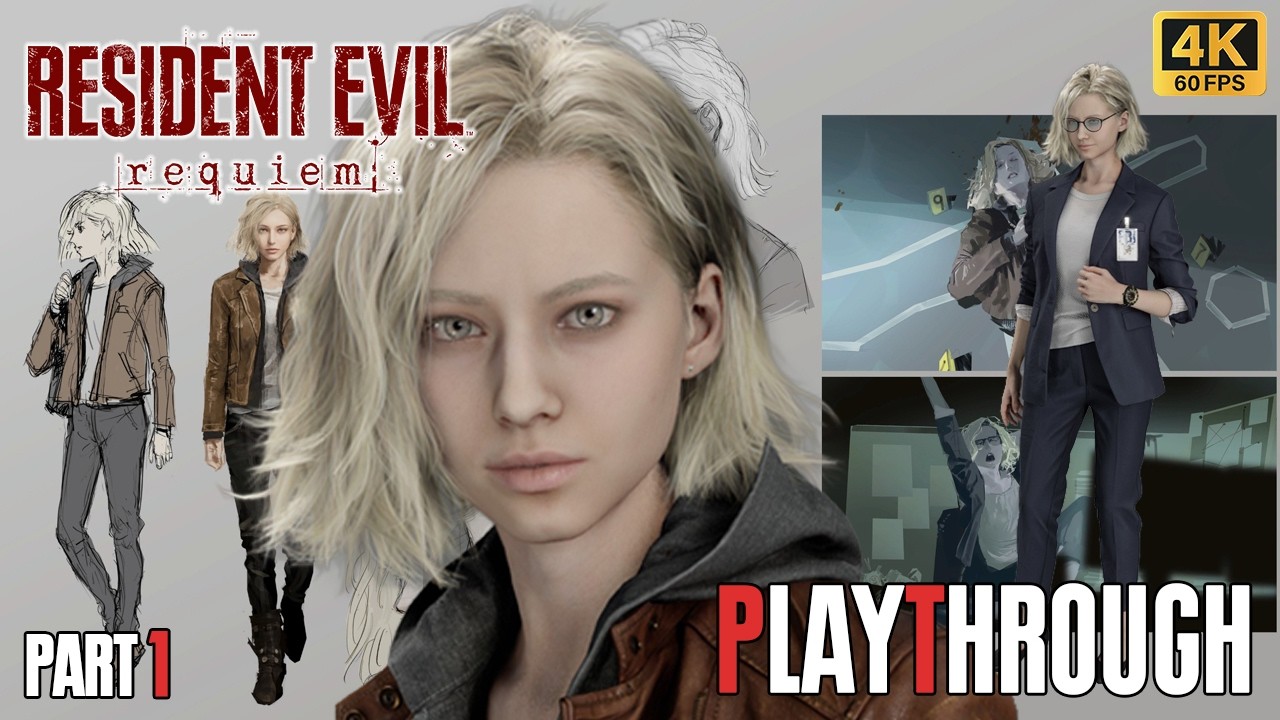 Resident Evil 9: Requiem Playthrough 4K 60fps (Part 1 of 3) 