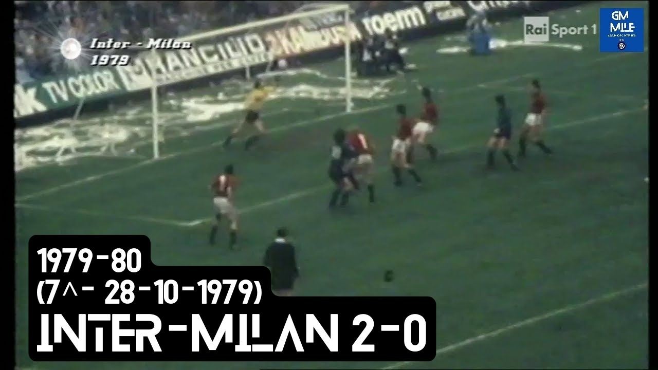 1979-80 (7^ - 28-10-1979) INTER-Milan 2-0 [Beccalossi,Beccalossi] Servizio D.S.RaiSport