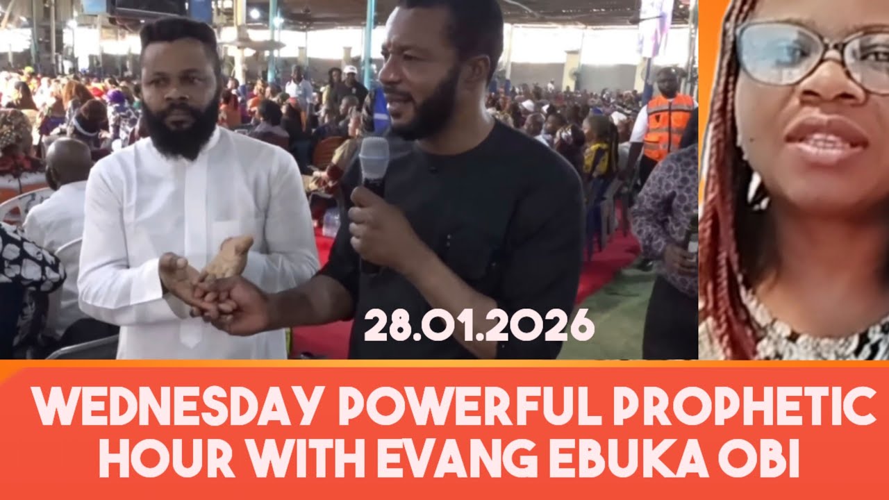 Wednesday powerful prophetic hour with Evang Ebuka Obi#zionprayermovementoutreachlive 