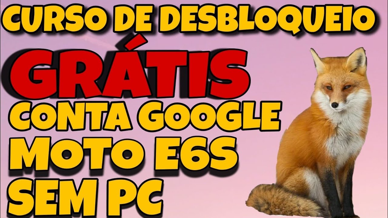 REMOVER CONTA GOOGLE  MOTO E6s Android 9 sem PC método implacável