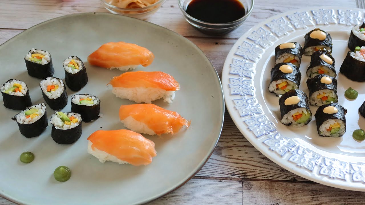 C&oacute;mo hacer SUSHI. Receta f&aacute;cil