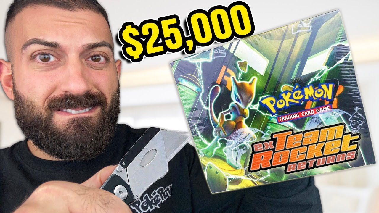 Unboxing $25,000 EVIL Pokemon Cards From 16 Years Ago