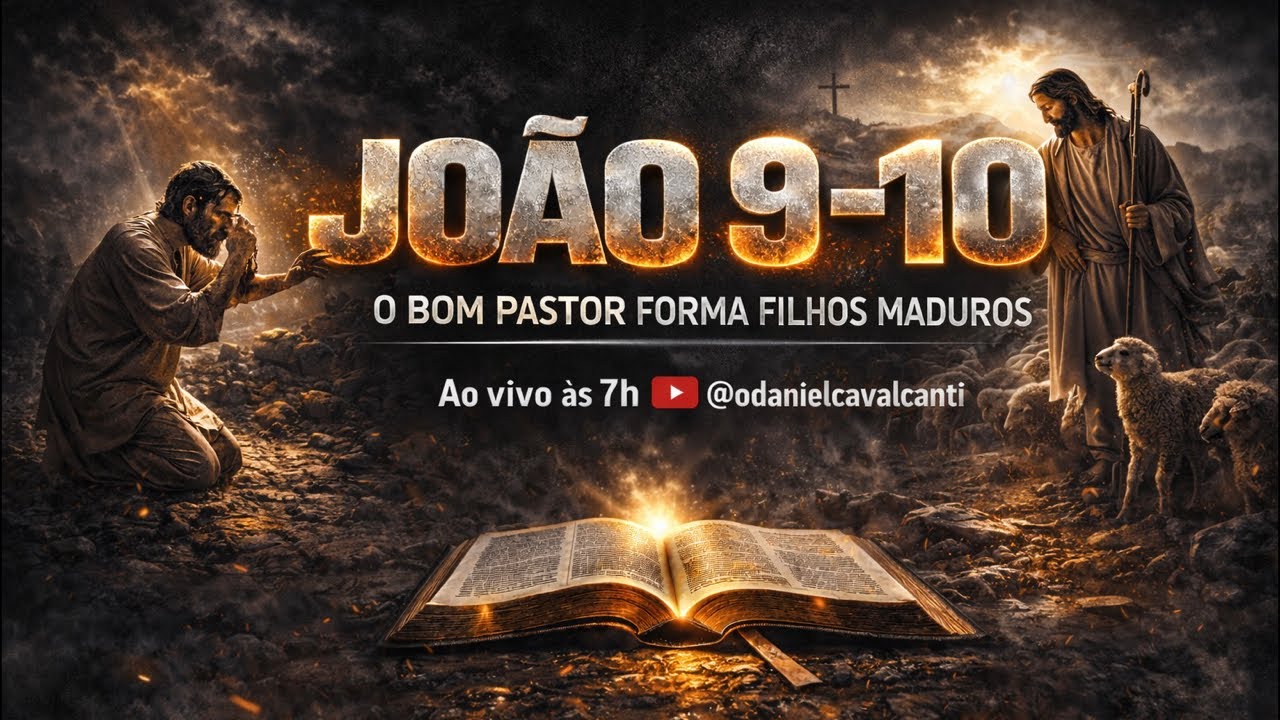 João 9 - 10 | O Bom Pastor forma Filhos Maduros