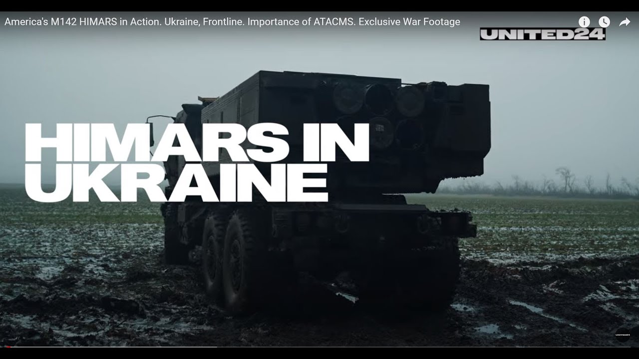 M142 HIMARS in Action  in Ukraine! The Importance of ATACMS! Exclusive  Footage! #warinukraine #war