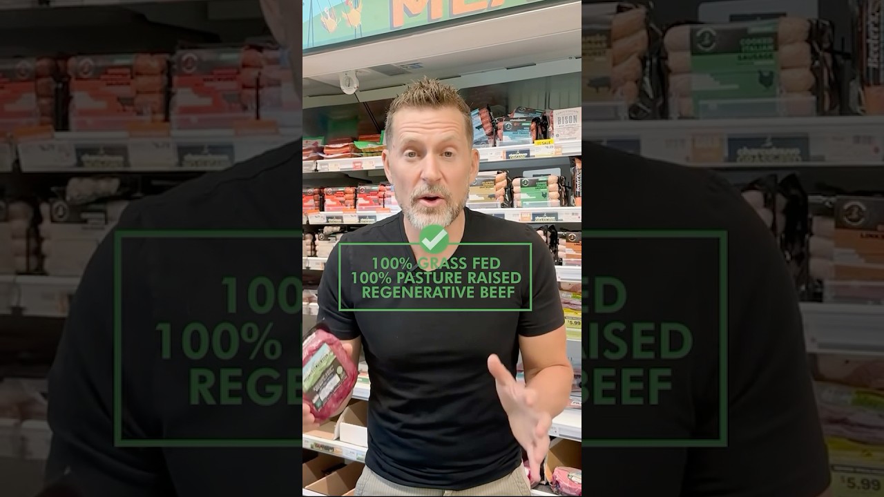 The HARD TRUTH About Your &ldquo;Grass-Fed&rdquo; Beef! 🥩 #grassfed #grassfedbeef #healthhacks