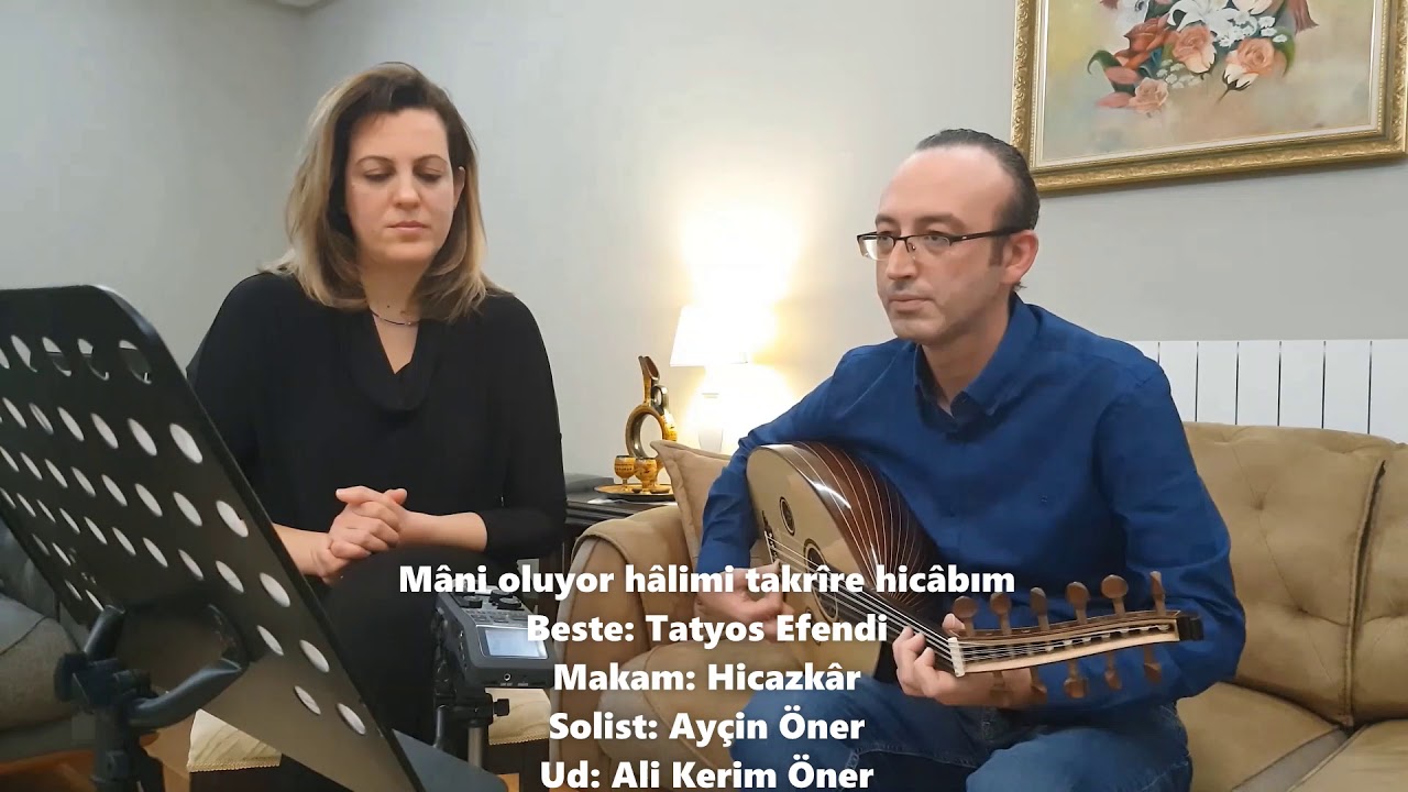 Mâni oluyor hâlimi takrîre hicâbım. Ayçin Öner. Ali Kerim Öner