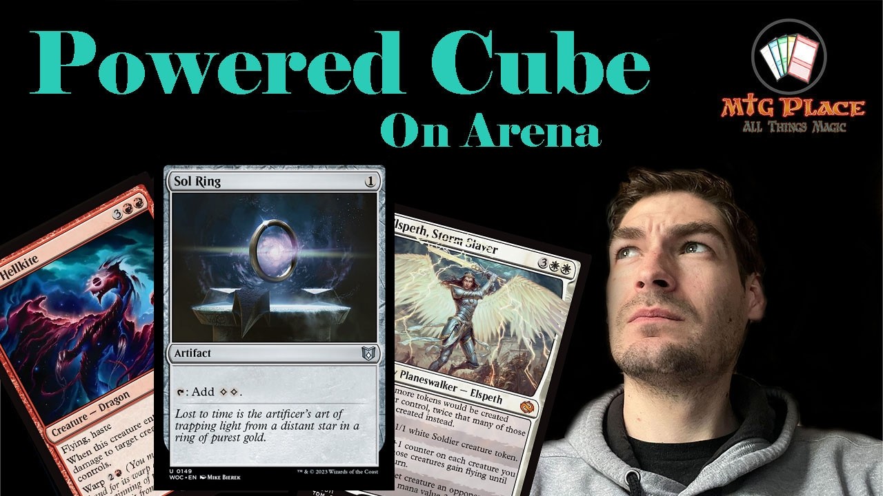 Sol Ring Saves a High Curve | (No Audio) | Powered Cube ARENA | MtG (SavageHunter77)