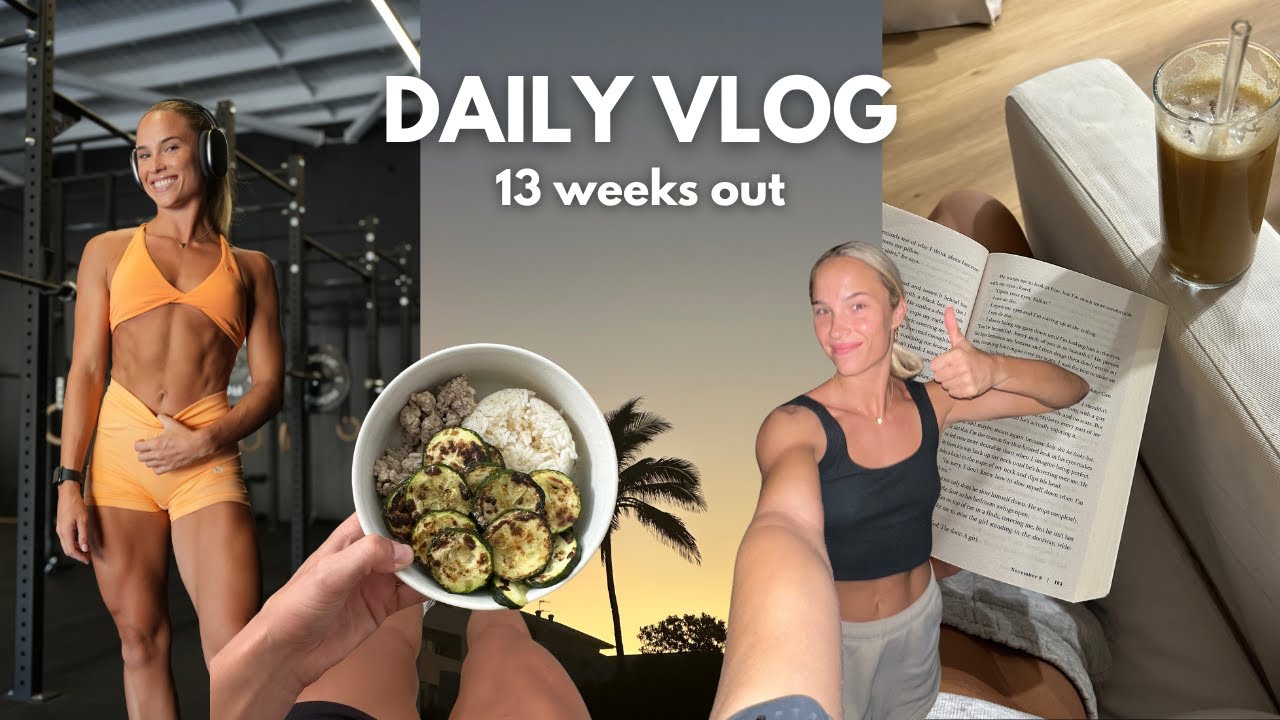 A VERY REALISTIC day in the life vlog | 13 weeks out