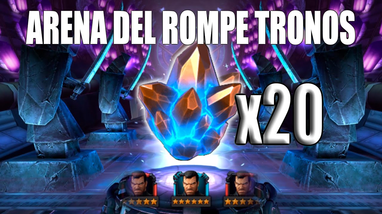 Cristales Arena Del RompeTronos | MCOC V&iacute;deo 592