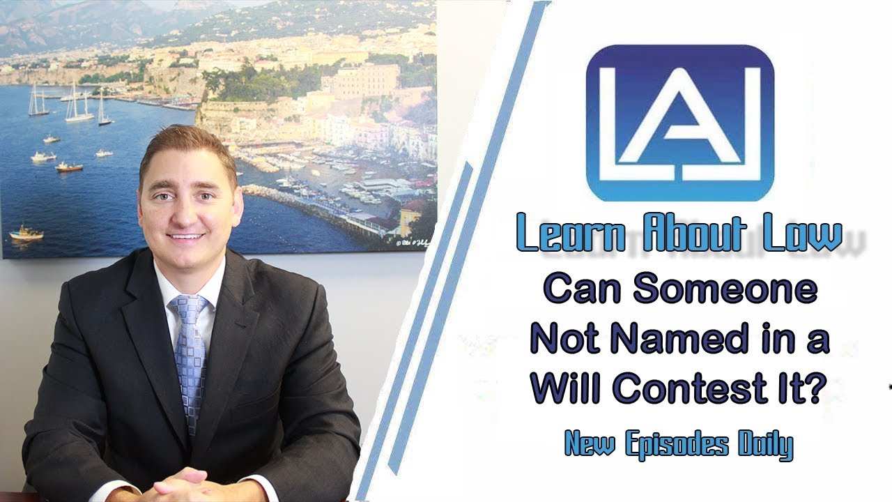 Can Someone Not Named in a Will Contest it? | Learn About Law