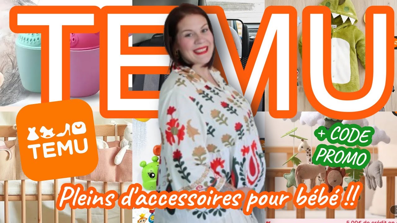 *TEMU* 🐻🤰🏻unboxing de folie pour l'arrivée de bébé