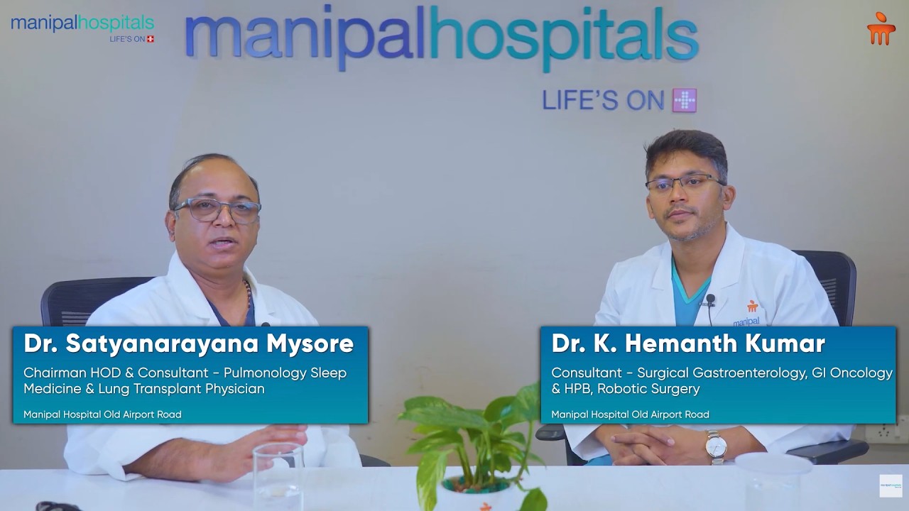 Robotic Gastro Surgery | Podcast | Dr. Satyanarayana Mysore & Dr. Hemanth Kumar | Manipal Hospital