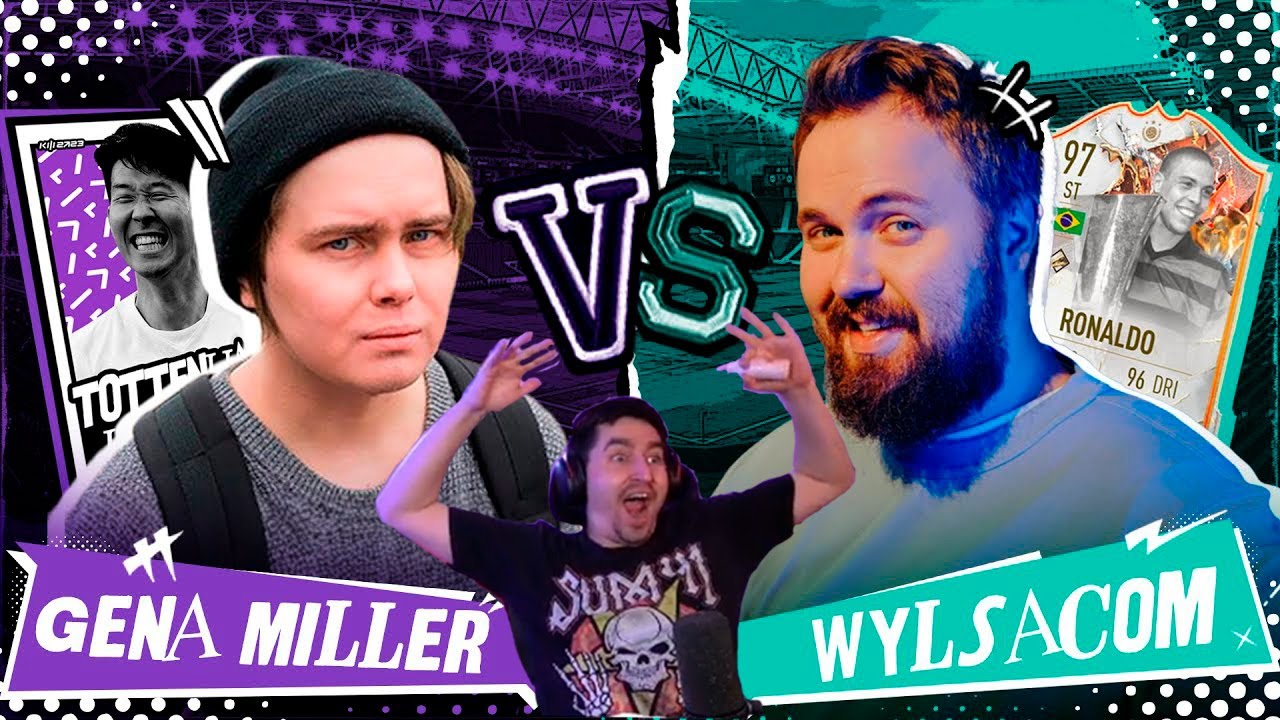 КЕФИР СМОТРИТ Gena Miller vs. Wylsacom / КУБОК ФИФЕРОВ 2023 / 1 тур / С ДВУХ СТОРОН