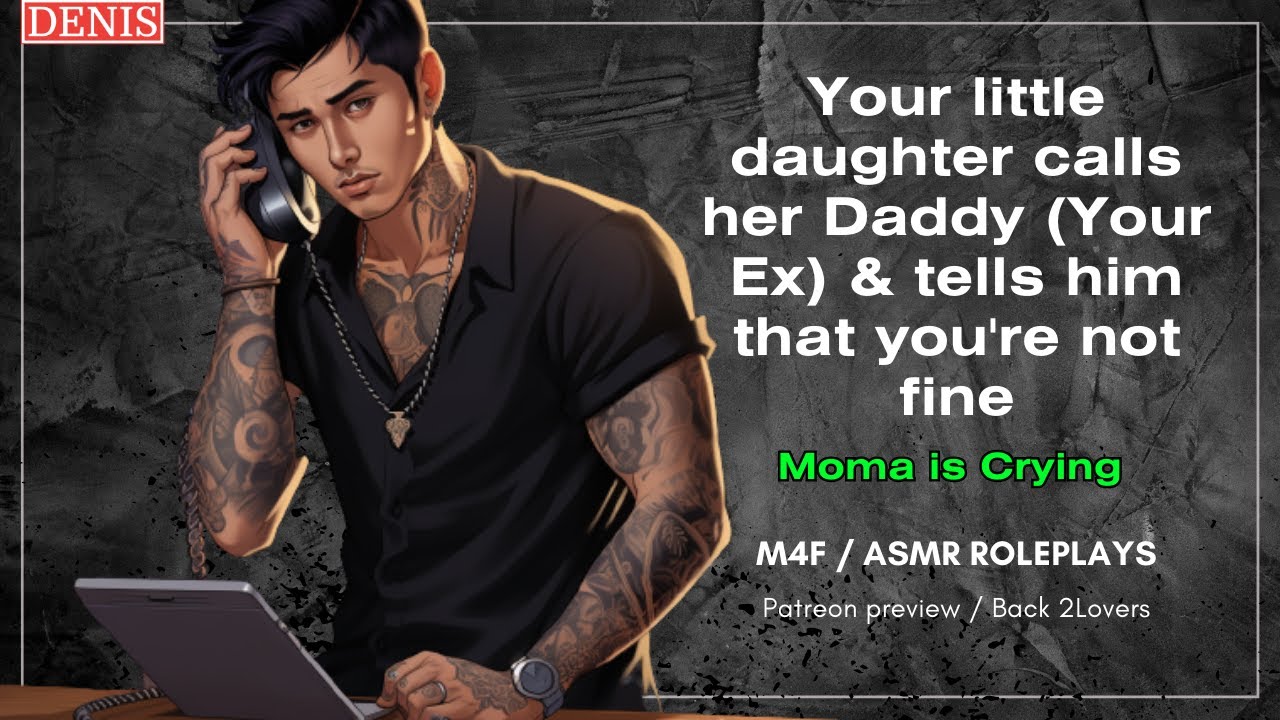 [ASMR] Your baby calls her Daddy(your ex) from work when you're not feeling fine / Comfort