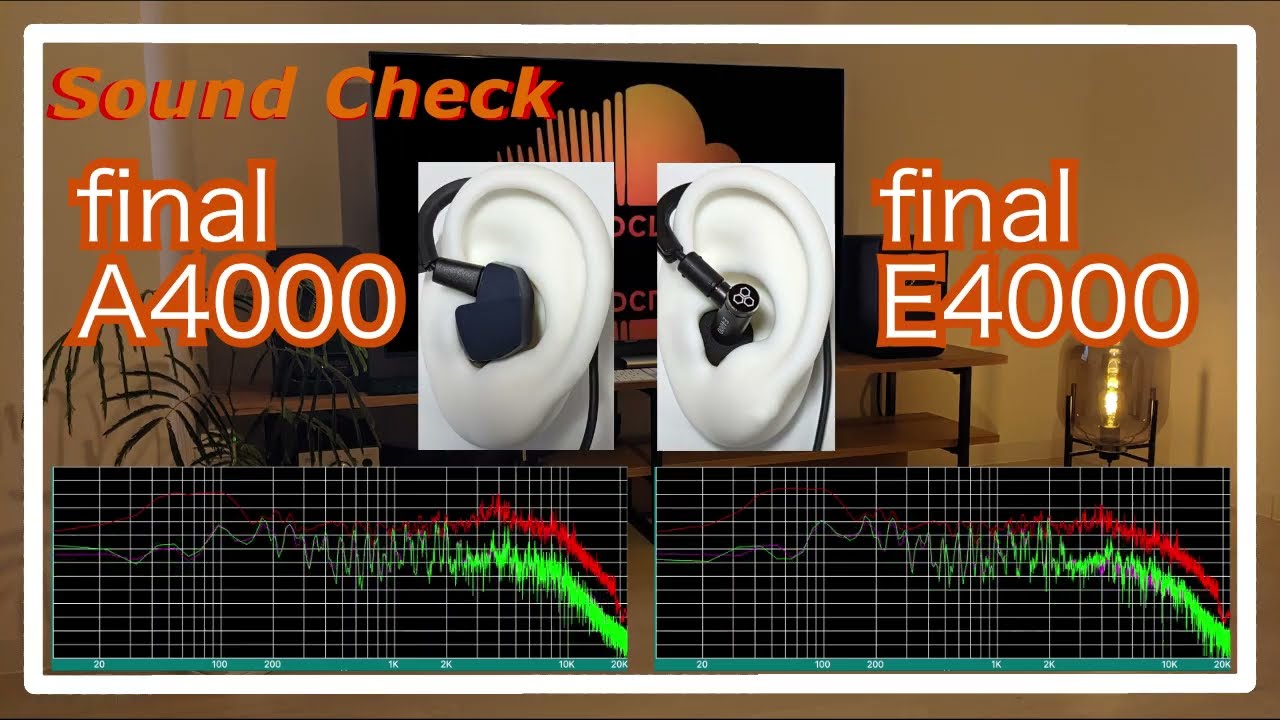 final A4000 vs E4000 [IEMs In-Ear headphones Sound Comparison イヤホン音比較]