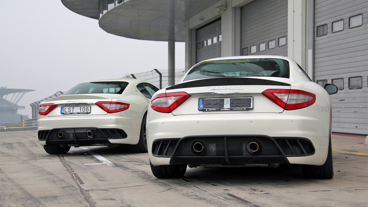 Maserati GranTurismo MC Stradale - Exhaust Notes!