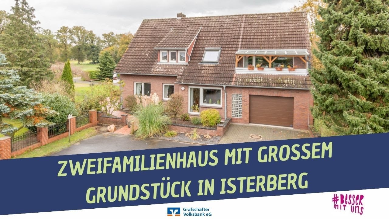 Zweifamilienhaus mit großem Grundststück in Isterberg