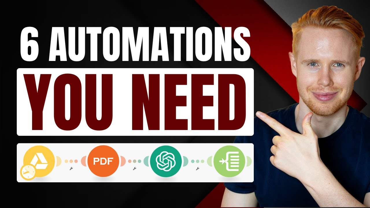 Top 6 Business Automations For 2025 (Make.com)