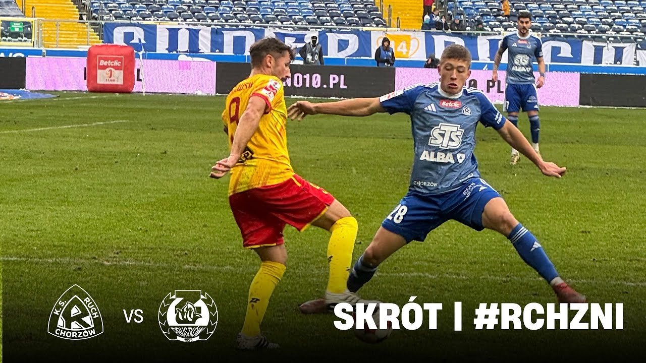 SKRÓT | Ruch Chorzów vs Znicz Pruszków 1:2 (0:1)