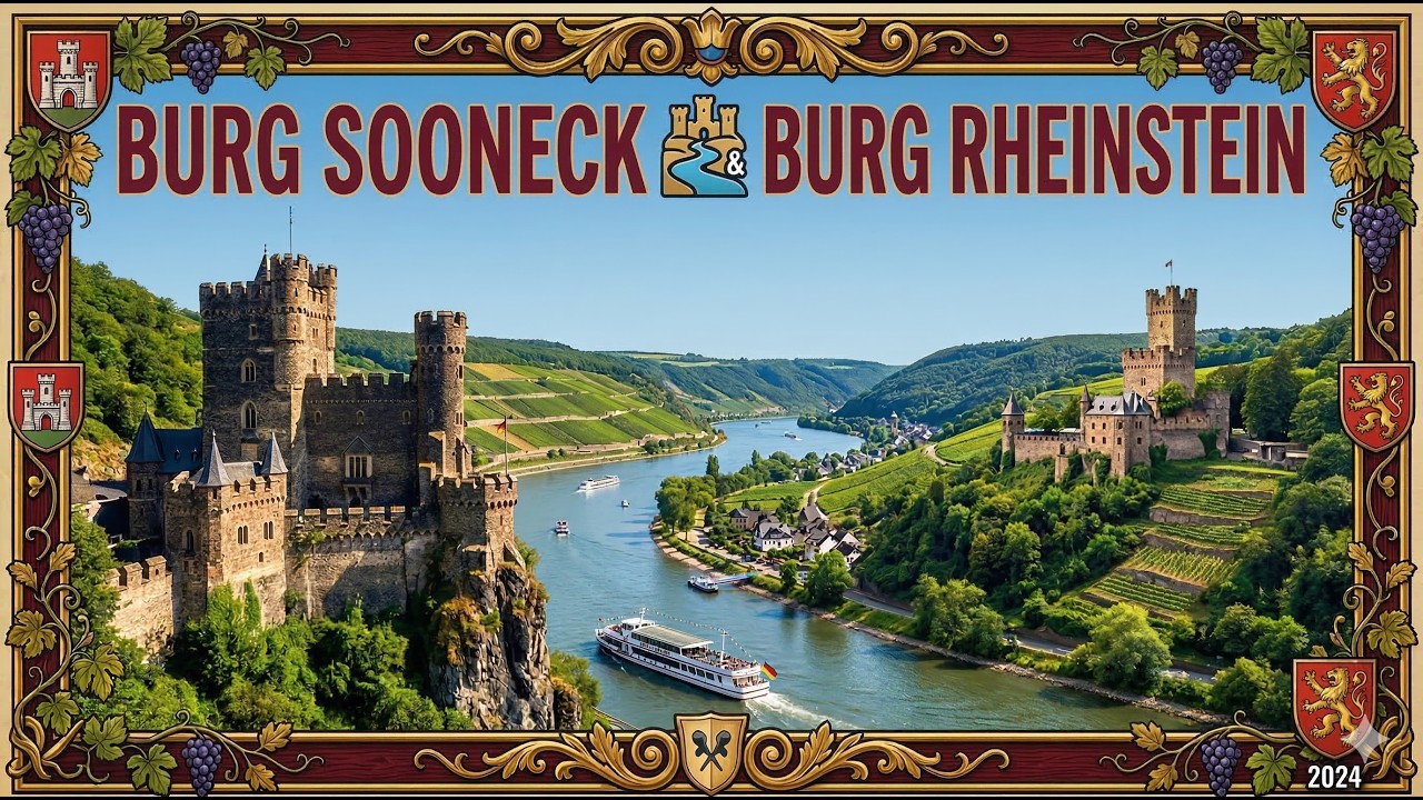 Burg Sooneck und Burg Rheinstein  - (DJI Mini 4 Pro)