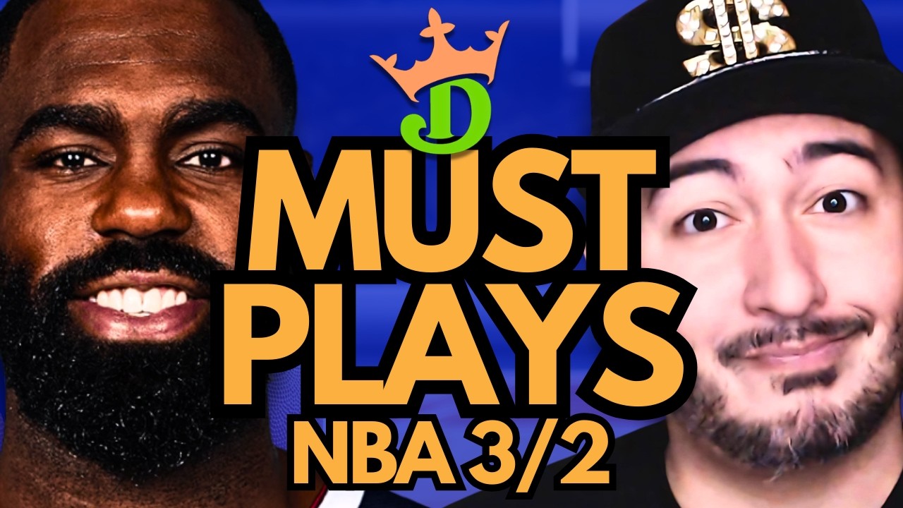 NBA DFS Monday 3/2 (DraftKings NBA MUST PLAYS) | NBA DFS Picks