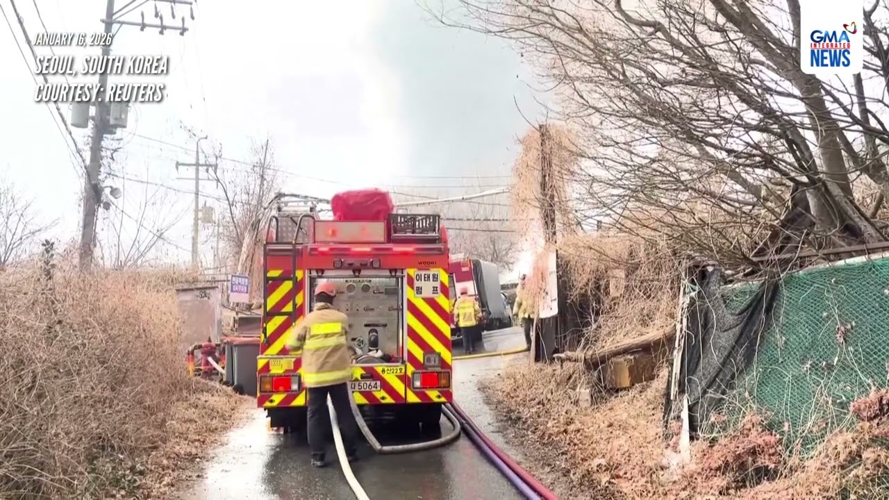 Major fire breaks out in slum area of South Korea's Gangnam district | GMA Integrated News