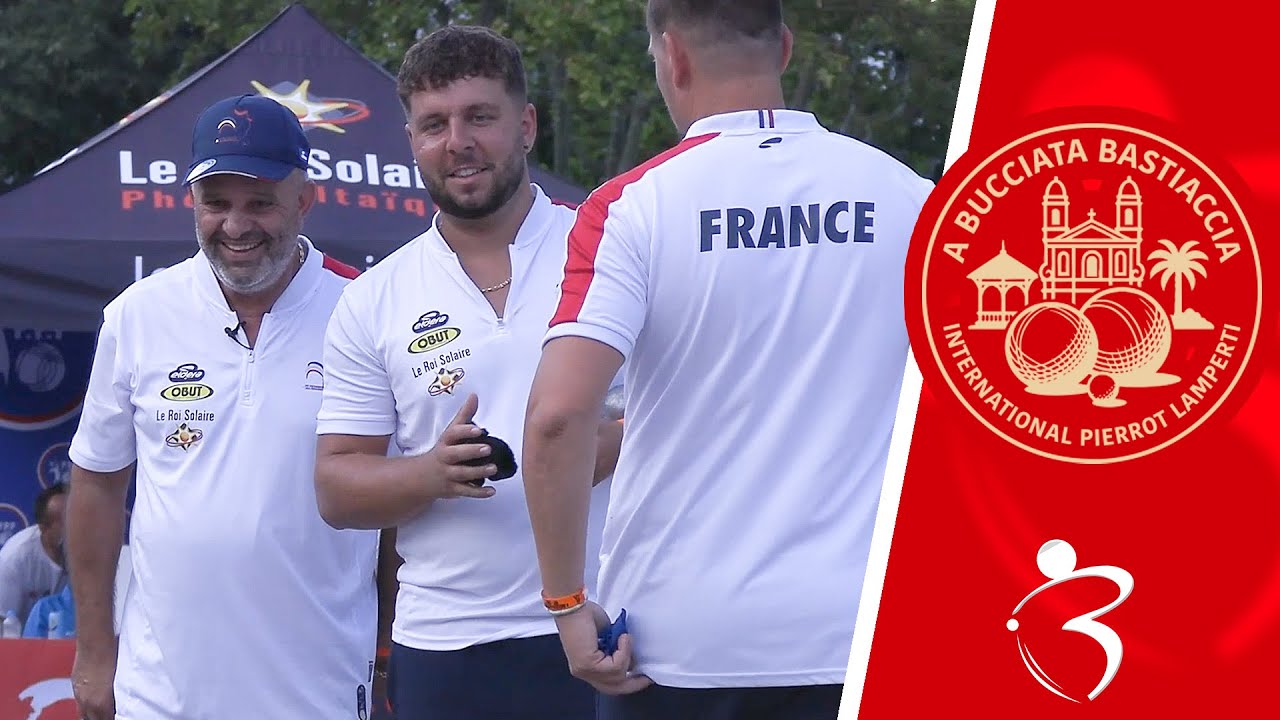 Finale LACROIX vs GRANDET : International de pétanque à Bastia - TOP 1500